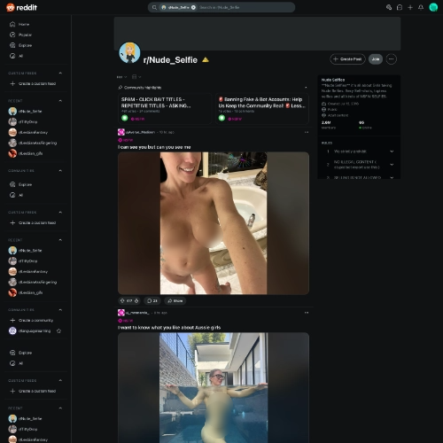 Nude Selfie